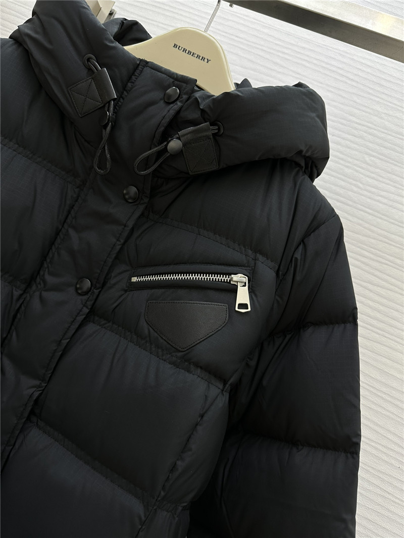 Bv*b*rry hooded long down jacket