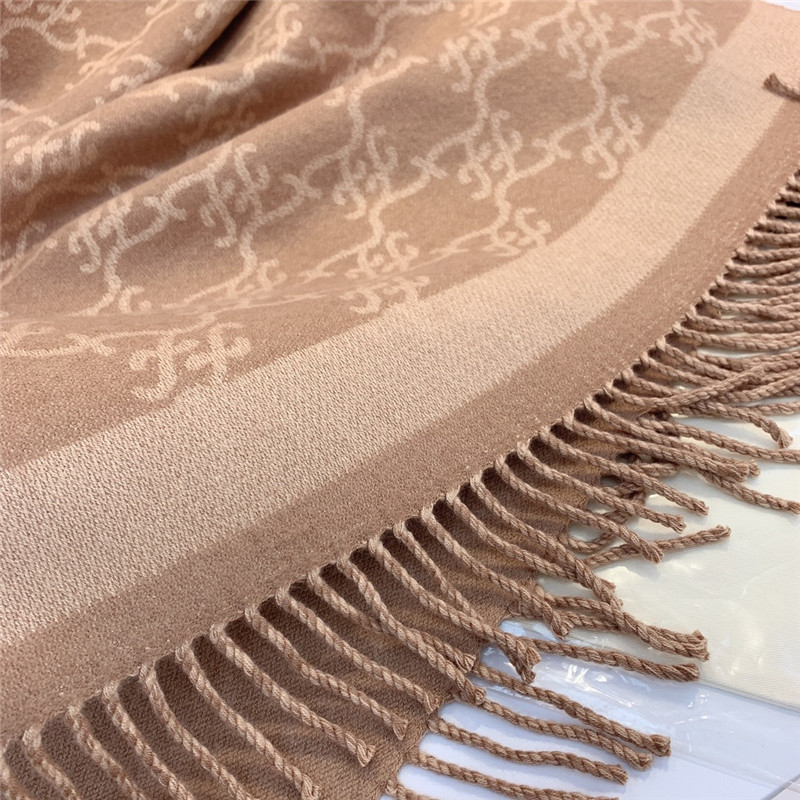 F**di wool and cashmere blend cape