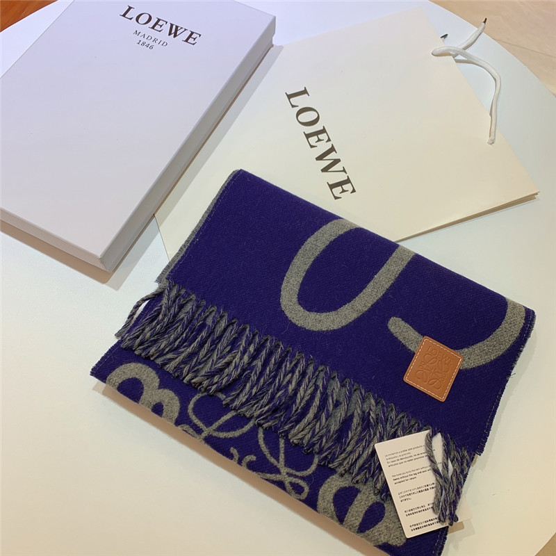 L0ew* graffiti double sided scarf