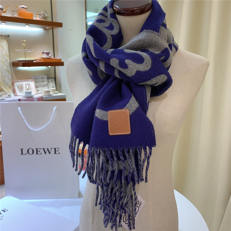 L0ew* graffiti double sided scarf