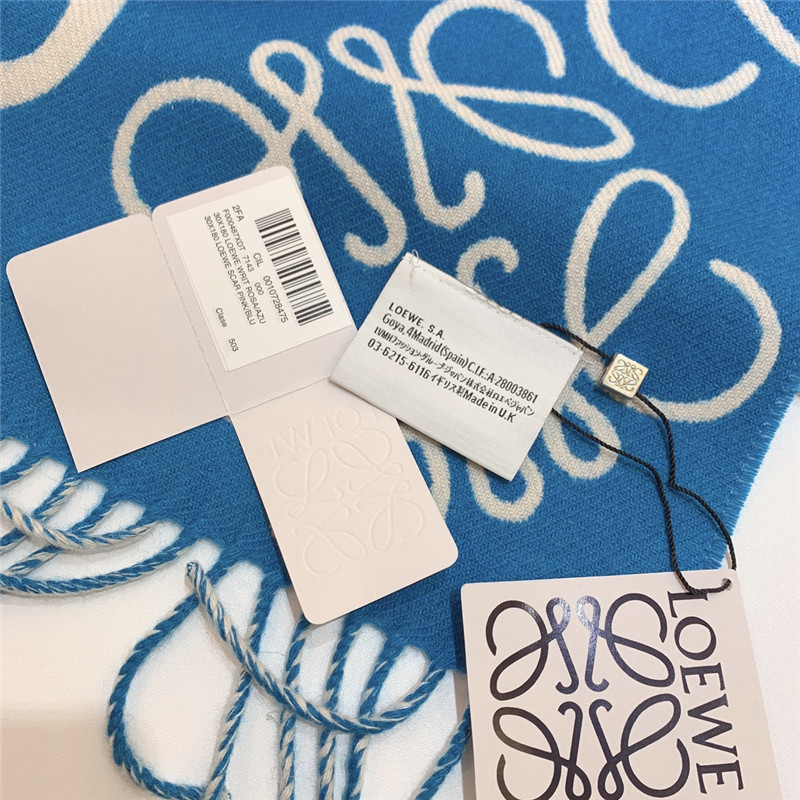 L0ew* graffiti double sided scarf