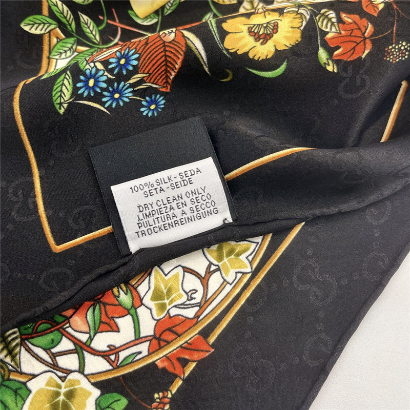 Gvc*1 silk square scarf