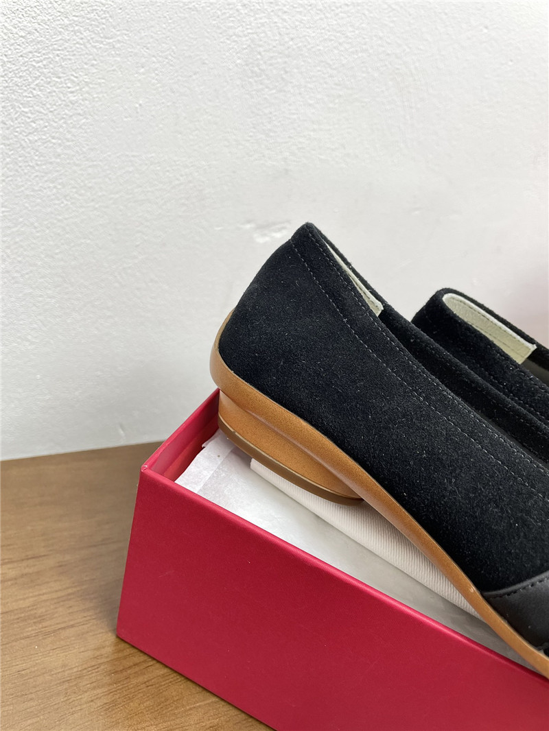 Salvatore Ferragamo Audrey (1954) Black Suede