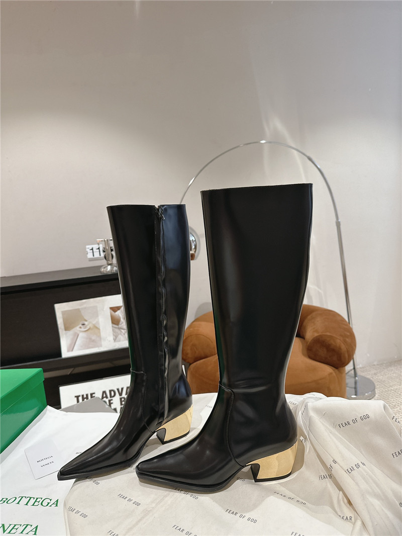 b0tt*ga Ven*ta tex pointed toe knee high boots