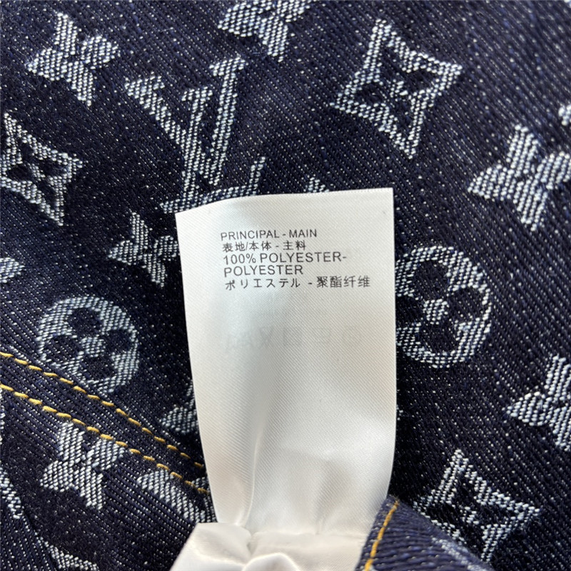 l0vis Vvtt0n monogram denim jacket