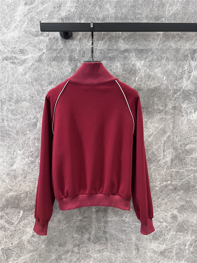 M1um1u preppy sports jacket