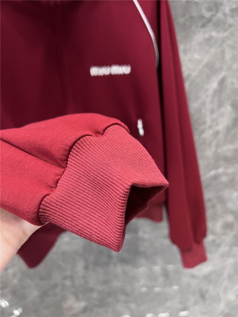 M1um1u preppy sports jacket