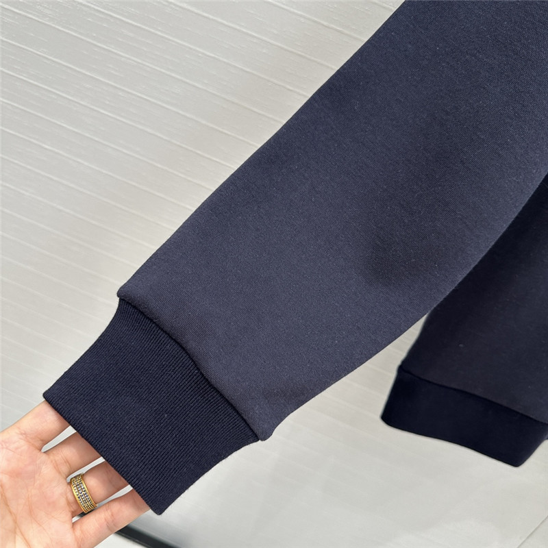 LV Navy Gradient Aurora Monogram Sweatshirt