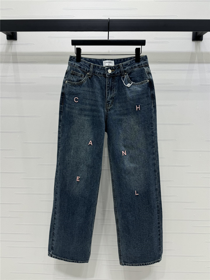 Ch**el straight jeans