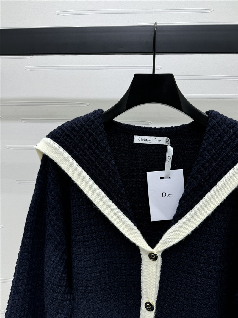 j’adore D10r wool cardigan navy