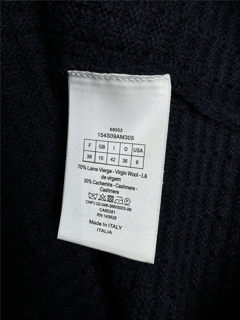 j’adore D10r wool cardigan navy