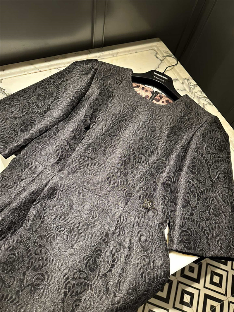 Dolce & Gabbana d&g jacquard dress