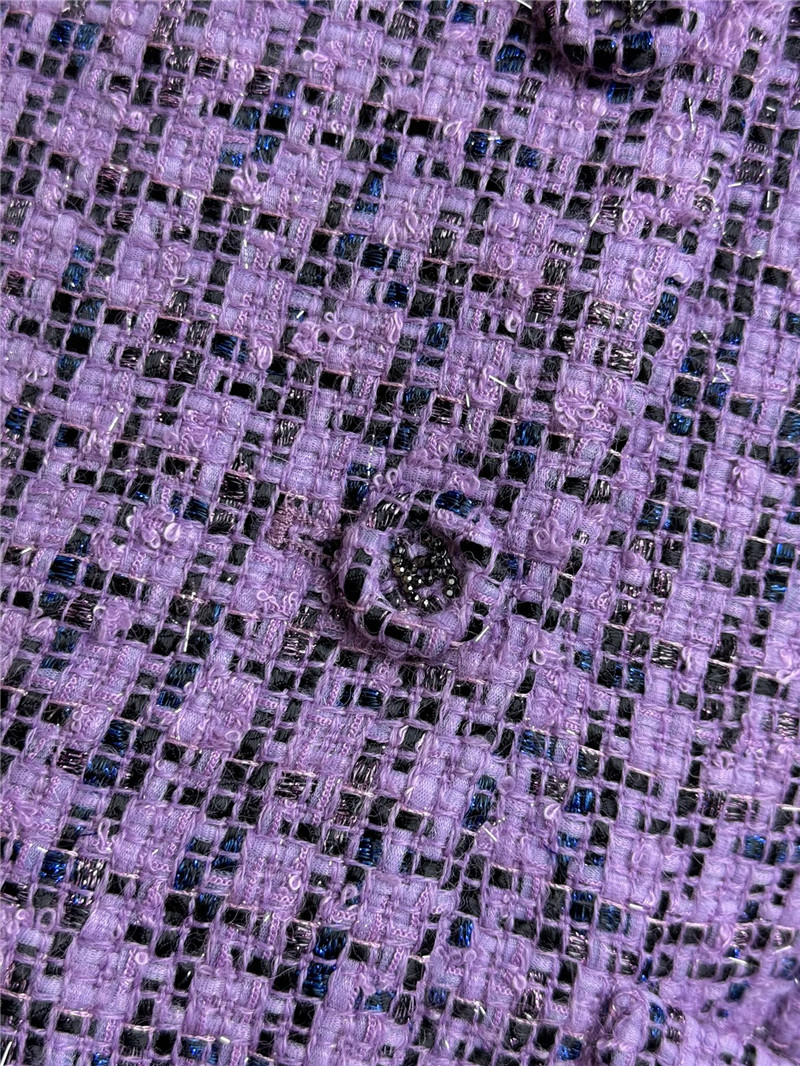 Ch**el purple check coat