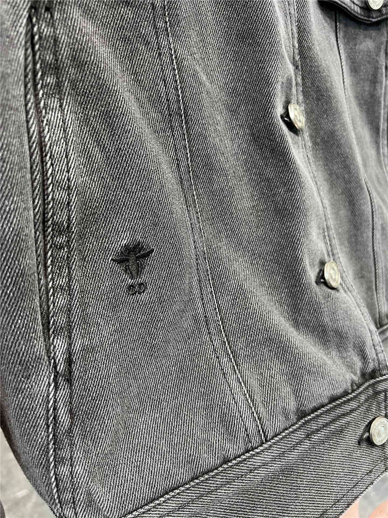 D10r lapel denim jacket