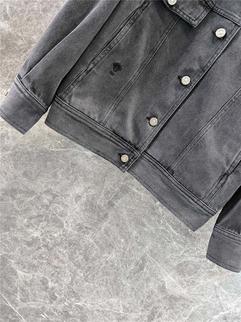 D10r lapel denim jacket