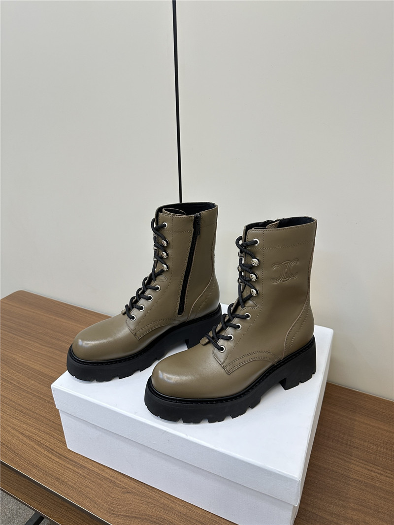 Ce1i*e triomphe rangers calfskin boots