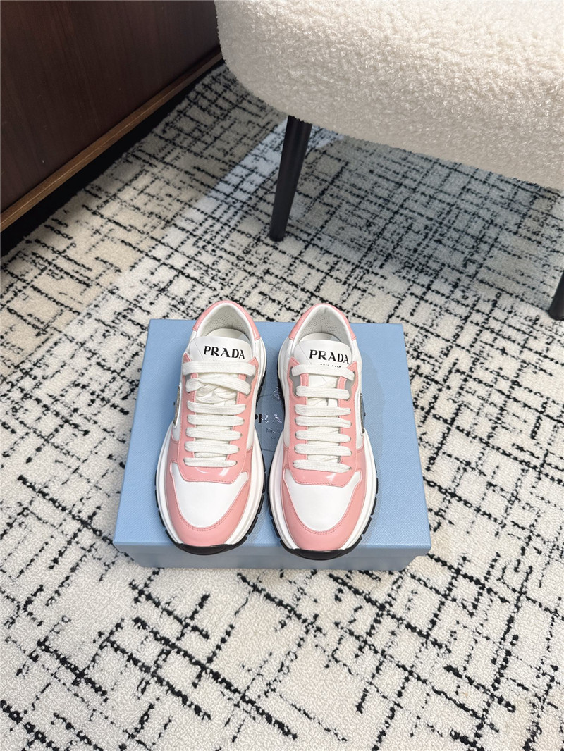 Pra*a prax 01 leather sneakers pink