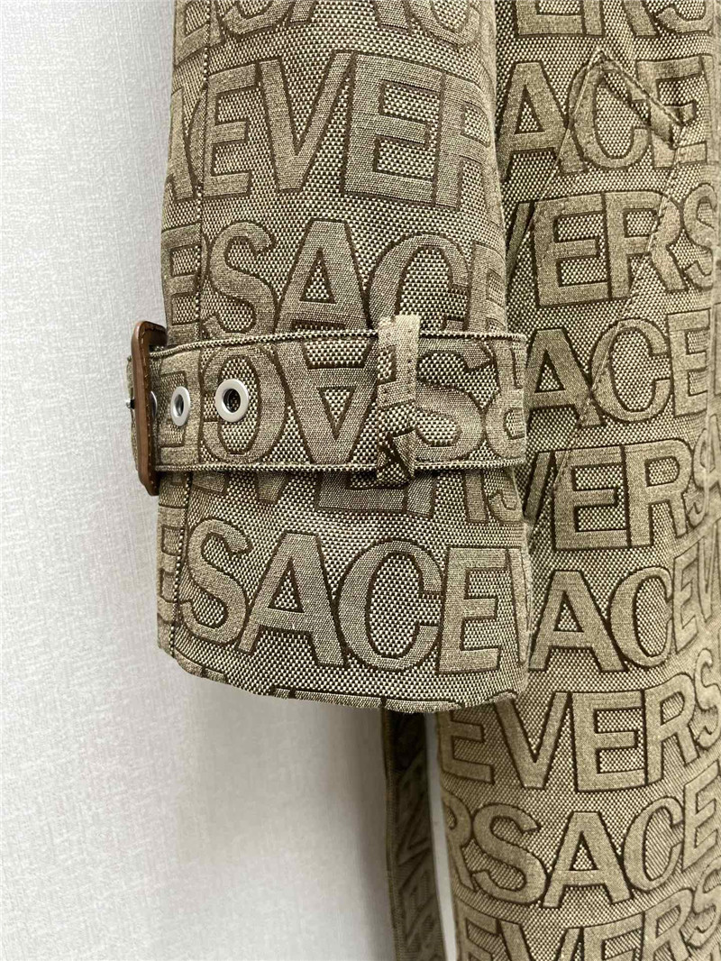 Versace mid-length trench coat