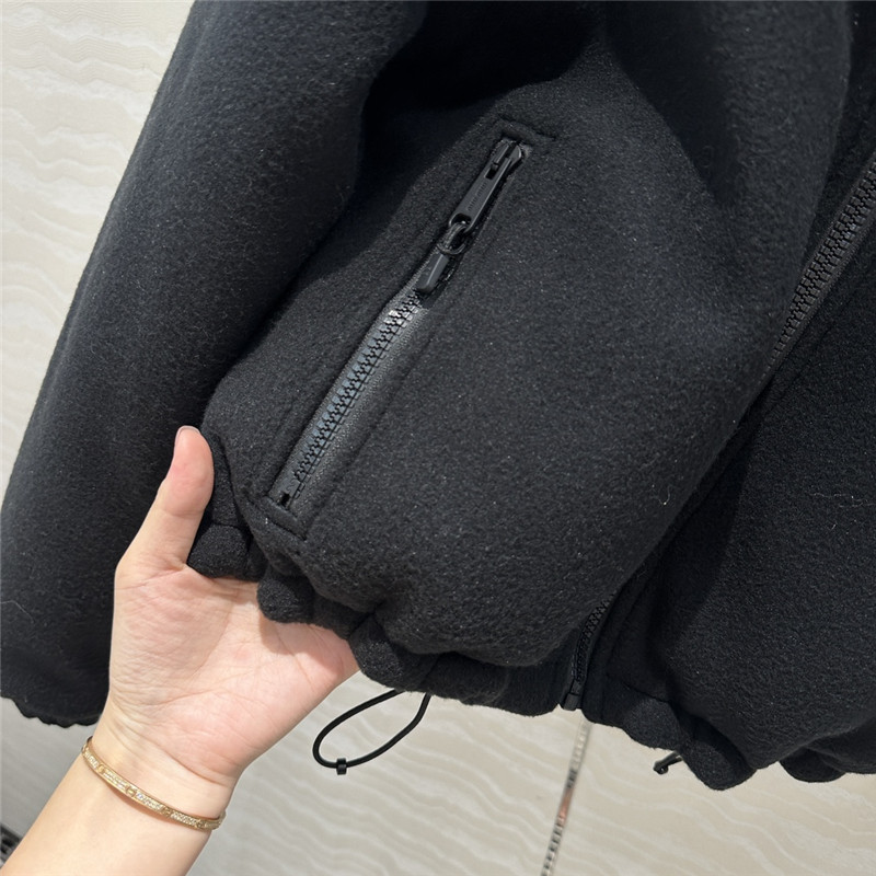 M1um1u woolen cotton coat