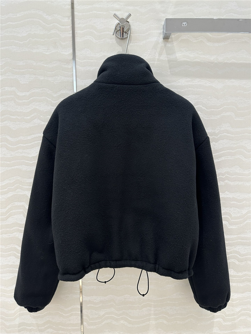M1um1u woolen cotton coat