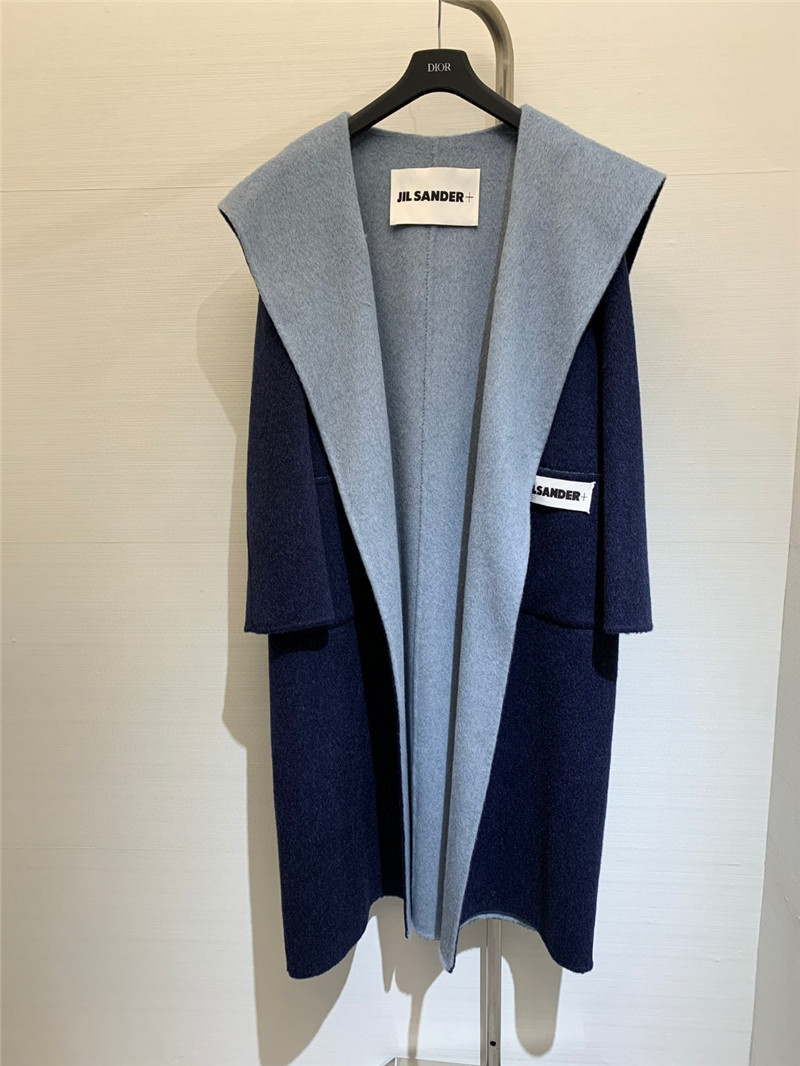 jil sander wool coat