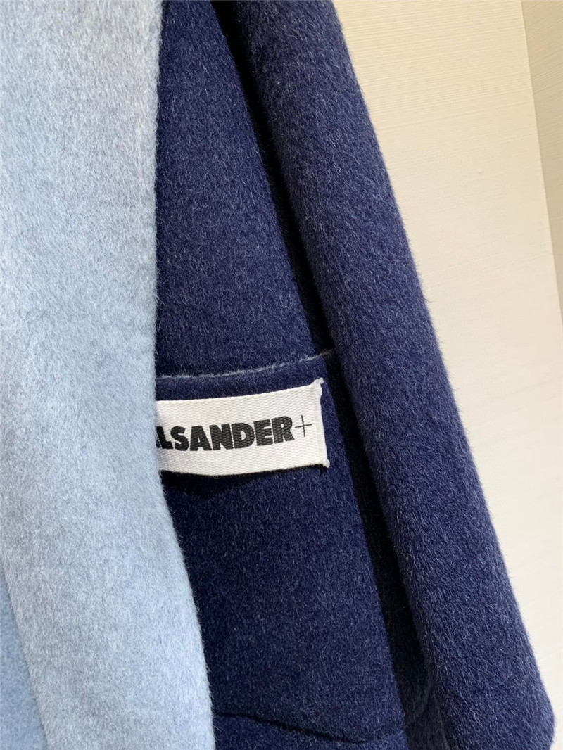 jil sander wool coat