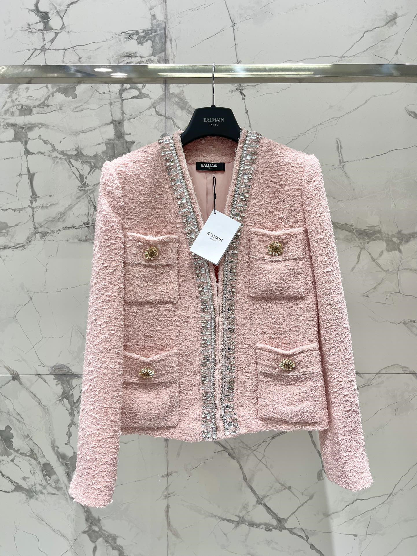 Balmain slim-fit jacket