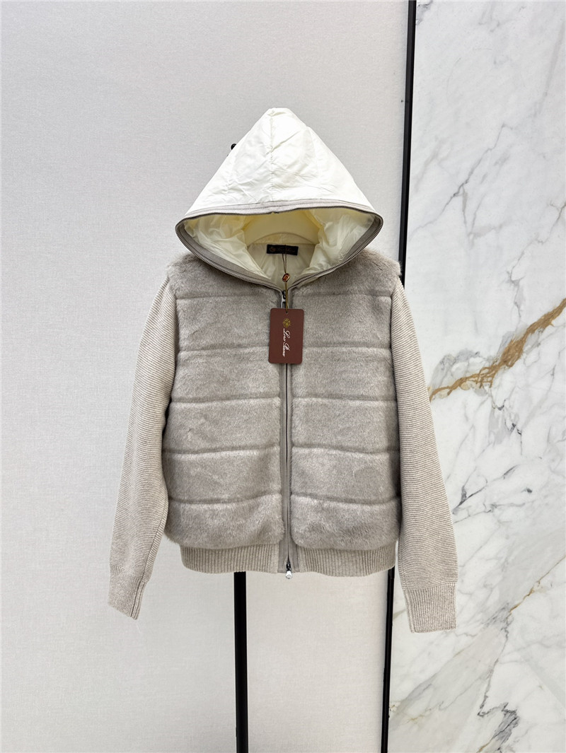 L0r0 P1ana patchwork down jacket
