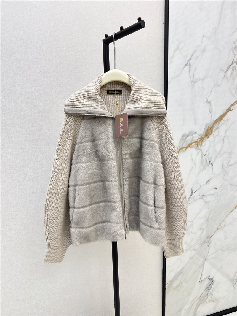 L0r0 P1ana patchwork down jacket