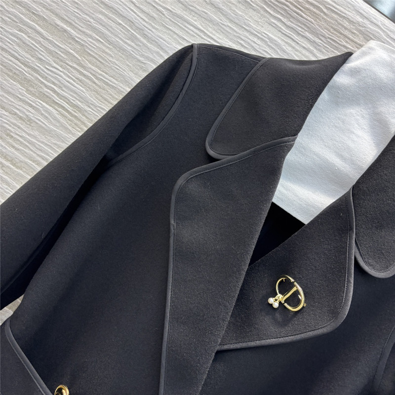 D10r woolen trench coat