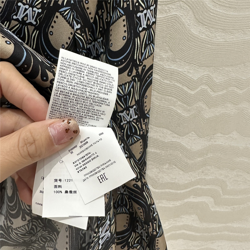 Vanitoo printed silk shirt