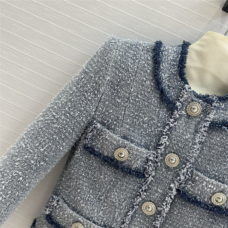 Balmain denim blue jacket