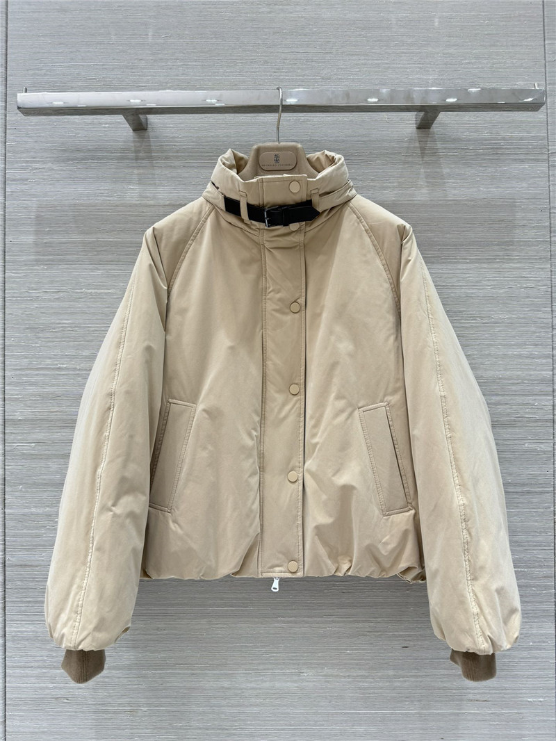 BC cotton canvas down jacket