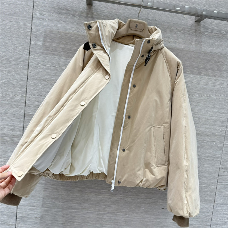 BC cotton canvas down jacket