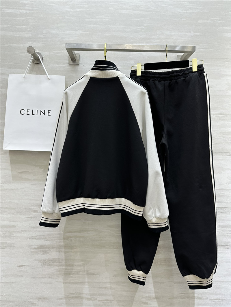 Ce1i*e casual baseball suit