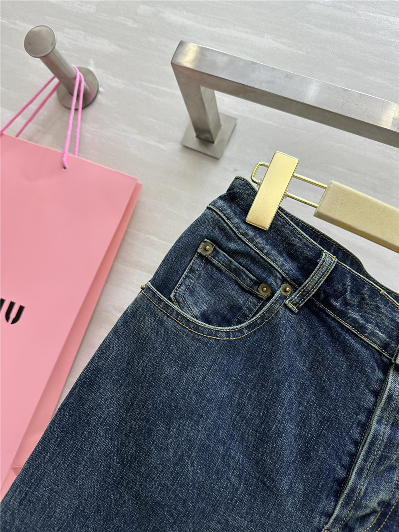 M1um1u low-rise skinny jeans