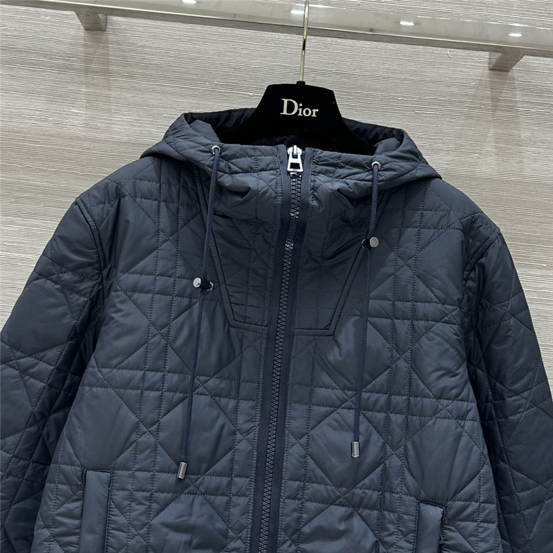 D10r hooded padded jacket