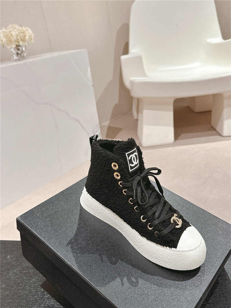 Ch**el high top sneakers black