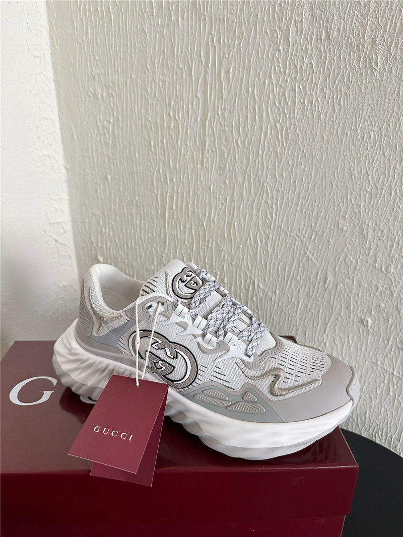 Gvc*1 gray gg ripple sneakers