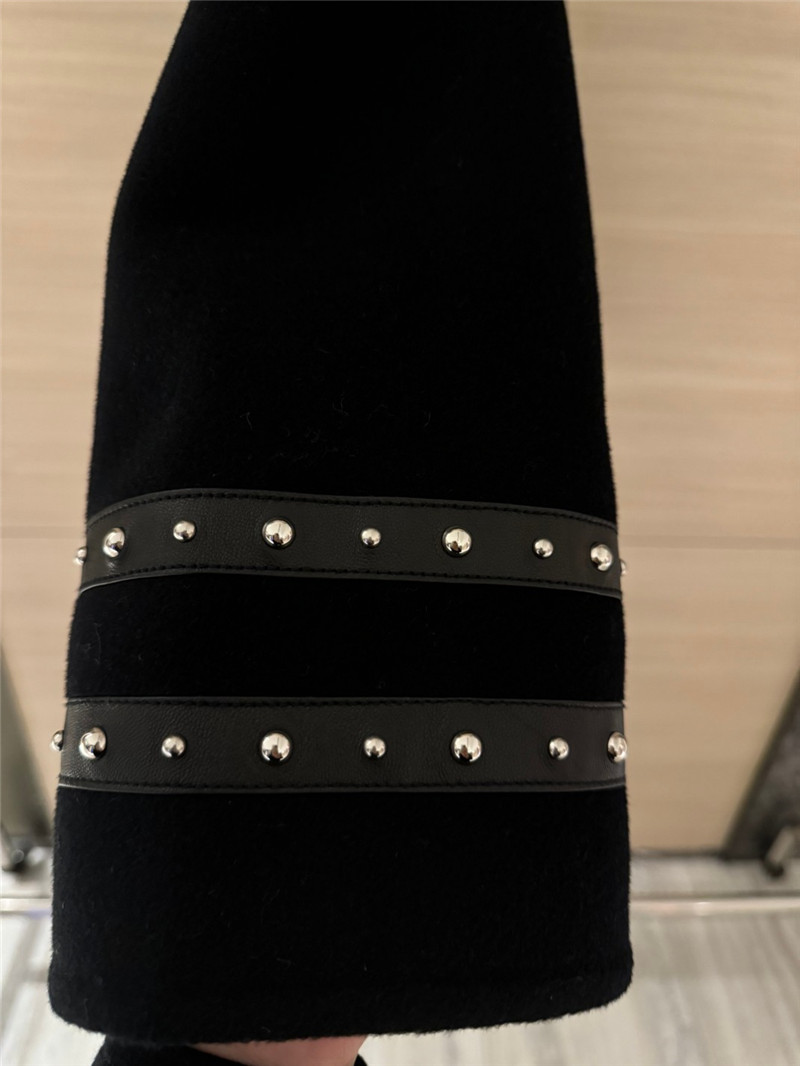 H**me5 cashmere hooded coat