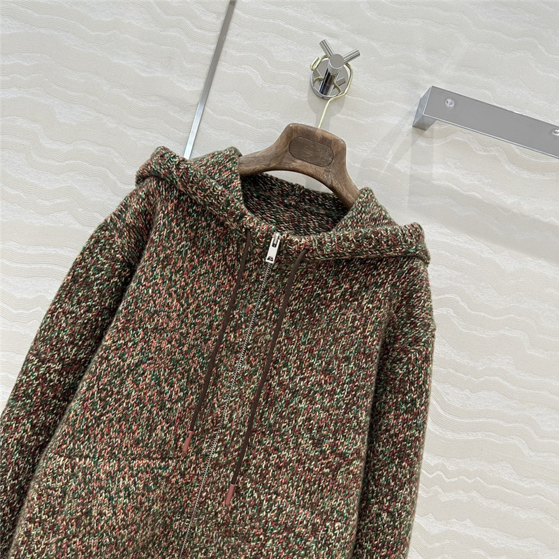L0r0 P1ana hooded cashmere jacket