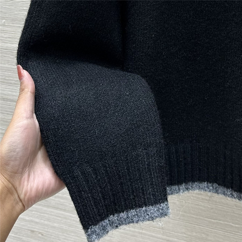 chr1st1an D10r atelier knit sweater black