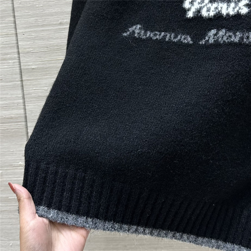 chr1st1an D10r atelier knit sweater black