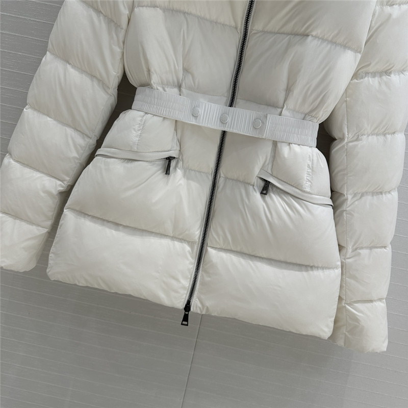 Moncler short hooded down jacket