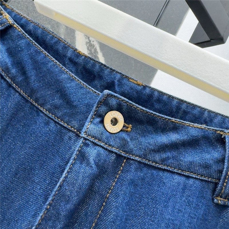 L0ew* high waist straight pants