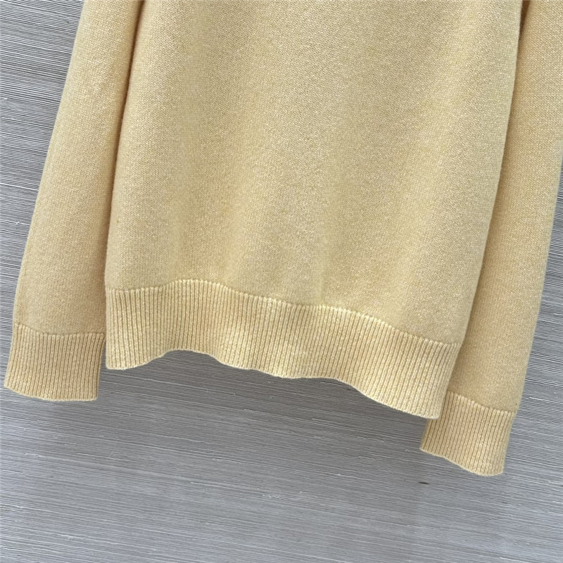 Ce1i*e triomphe fair isle wool sweater yellow