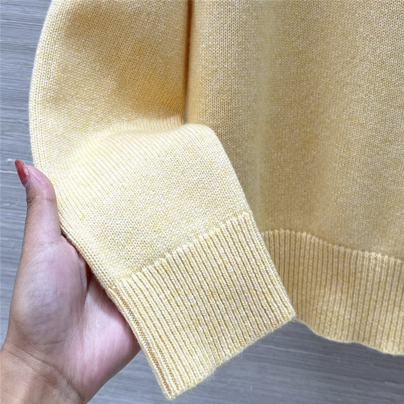 Ce1i*e triomphe fair isle wool sweater yellow