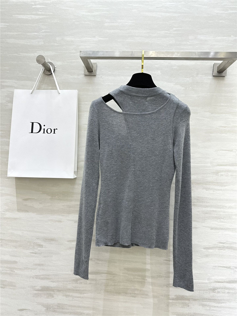 D10r fake two piece bottoming shirt
