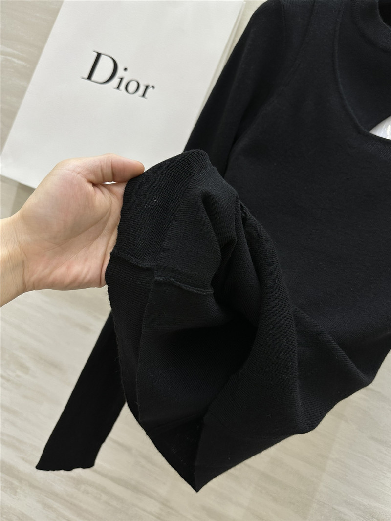 D10r fake two piece bottoming shirt