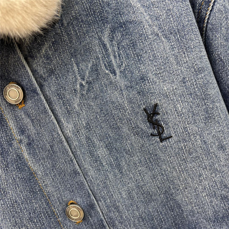Y51 quilted denim jacket